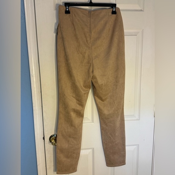 Blank NYC‎ Faux Suede Skinny Leggings With Zippers Size 30 NWT - Picture 2 of 12